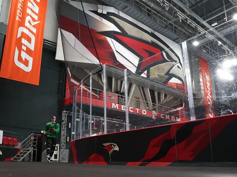 Первая тренировка Виктора Сведберга в «Авангарде»