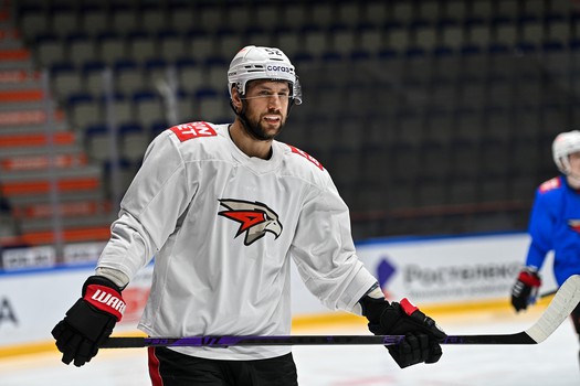 Тренировка «Авангарда» в Хабаровске