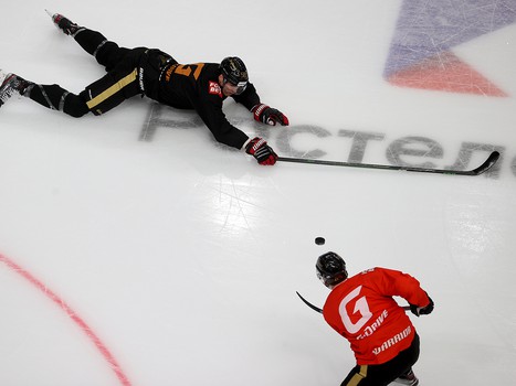 Тренировка «Авангарда» в Балашихе