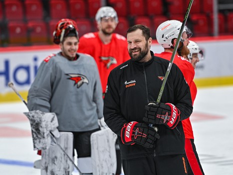 Открытая тренировка «Авангарда» перед финалом Востока