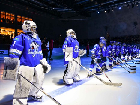 Открытие центрального комплекса Хоккейной Академии «Авангард» 