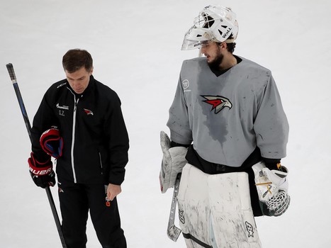 Открытая тренировка «Авангарда» для прессы и болельщиков