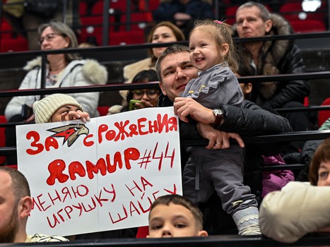 Открытая тренировка «Авангарда» перед плей-офф