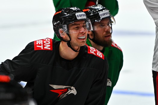 Тренировка «Авангарда» в Омске