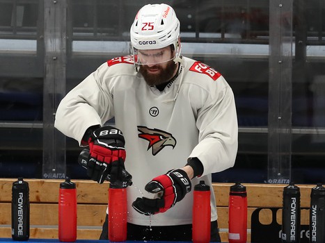 Раскатка «Авангарда» перед пятым матчем финальной серии с ЦСКА