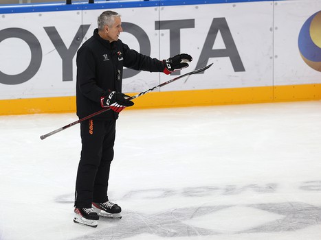 Раскатка «Авангарда» перед выездным матчем со «Спартаком»