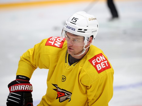 Раскатка «Авангарда» перед первым матчем серии с «Ак Барсом»