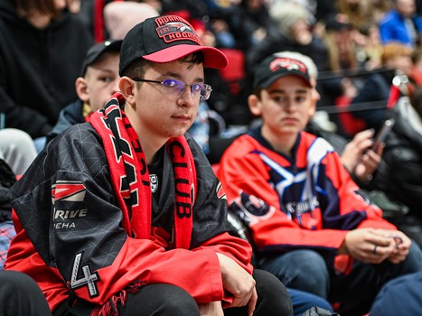 Открытая тренировка «Авангарда» перед вторым раундом плей-офф