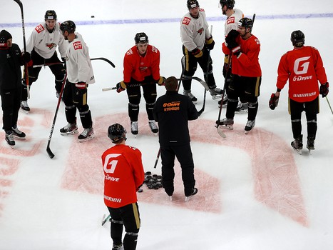 Тренировка «Авангарда» в Балашихе