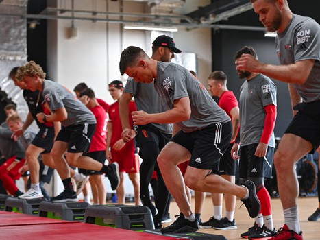 Открытая тренировка «Авангарда»