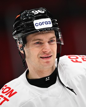 Тренировка «Авангарда» перед первым матчем серии с «Нефтехимиком»