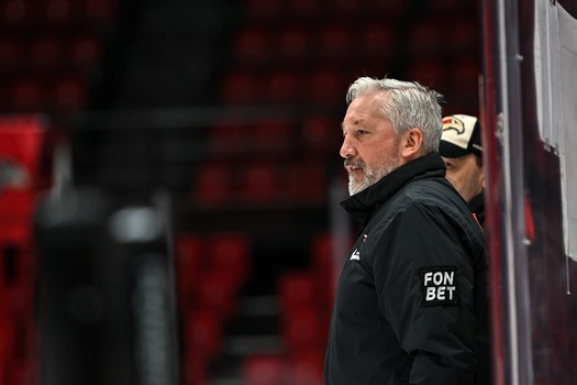 Тренировка «Авангарда» в Омске