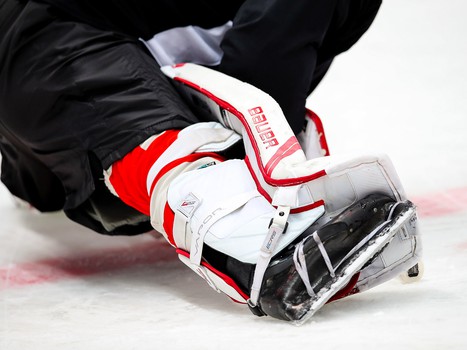 Раскатка «Авангарда» перед матчем с «Автомобилистом»