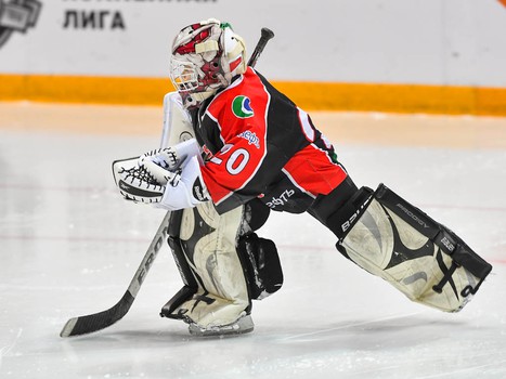 Мастер-класс Доминика Фурха для вратарей хоккейной школы "Авангард"