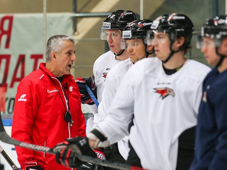 Первая тренировка Богдана Якимова в «Авангарде»