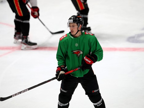 Раскатка «Авангарда» перед матчем с ЦСКА