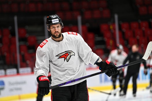 Раскатка «Авангарда» перед третьим матчем финала Востока с «Ак Барсом»