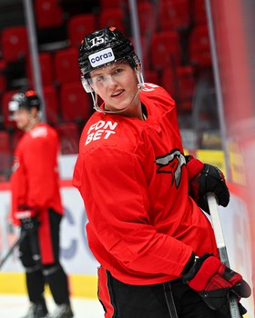 Раскатка «Авангарда» перед матчем с «Салаватом Юлаевым»