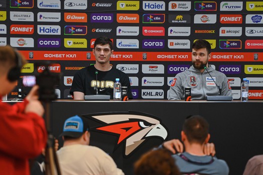 Пресс-конференция перед вторым раундом плей-офф