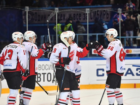 07.12.2016. "Сибирь" - "Авангард" 1:3