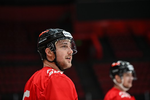 Раскатка «Авангарда» перед пятым матчем серии с «Сибирью»