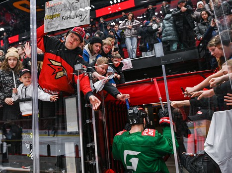 Открытая тренировка «Авангарда» перед вторым раундом плей-офф