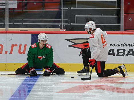 Тренировка «Авангарда» на G-Drive Арене