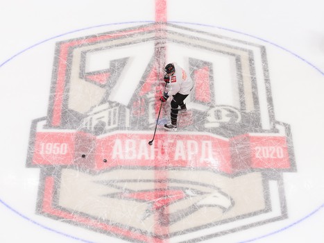 Раскатка «Авангарда» перед матчем с «Сочи»
