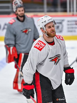 Открытая тренировка «Авангарда» перед финалом Востока