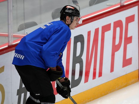 Раскатка «Авангарда» перед матчем с «Трактором»