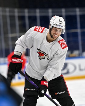 Раскатка «Авангарда» перед третьим матчем серии с «Сибирью» в Новосибирске