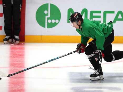 Раскатка «Авангарда» перед матчем с «Ак Барсом»