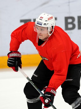 Раскатка «Авангарда» перед выездным матчем с московским «Динамо»