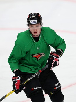 Раскатка «Авангарда» перед матчем с «Автомобилистом»