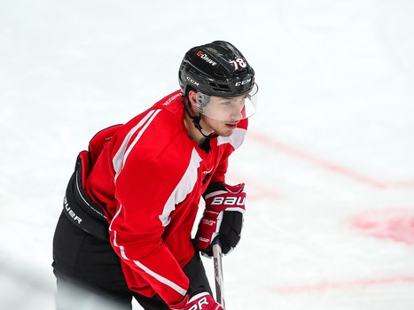 Раскатка «Авангарда» перед матчем со «Слованом»