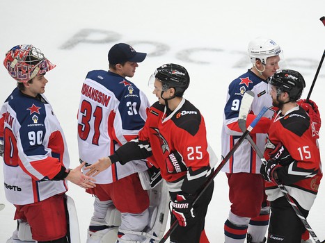 07.10.2018. «Авангард» - ЦСКА 2:4