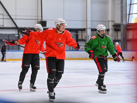 Тренировка «Авангарда» в Омске