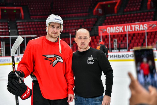 Победители премии «Народный герой. Омск» на G-Drive Арене