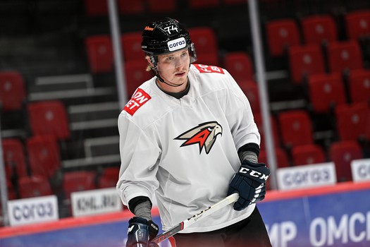 Первая ледовая тренировка «Авангарда»