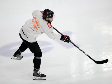 Раскатка «Авангарда» перед матчем с «Локомотивом»