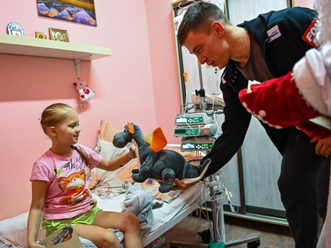 «Авангард» в гостях у детей из ОДКБ