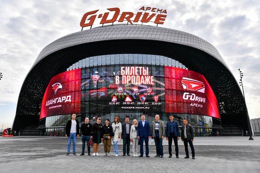 Победители премии «Народный герой. Омск» на G-Drive Арене