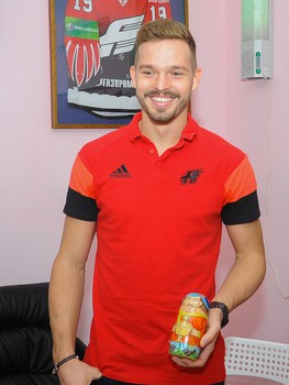 Фурх, Густафссон и Анелёв в гостях у юных болельщиков из ОДКБ