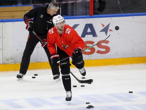 Раскатка «Авангарда» перед выездным матчем против СКА