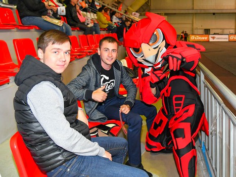 Фан-зона "Авангарда" на "Красной Звезде"