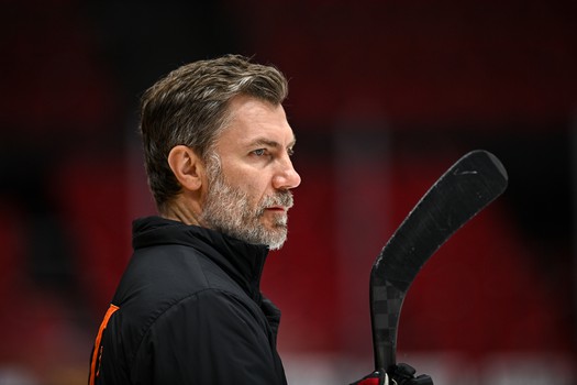 Раскатка «Авангарда» перед третьим матчем финала Востока с «Ак Барсом»