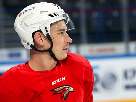 Раскатка «Авангарда» перед выездным матчем с «Металлургом»