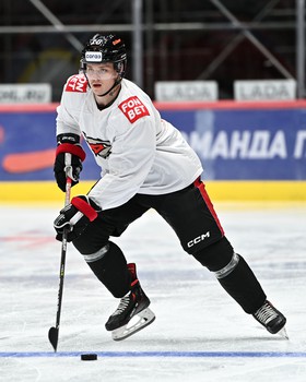 Первая ледовая тренировка «Авангарда»