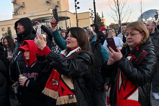 Фан-зона «Авангарда» в Городском саду