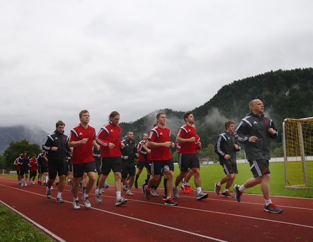 Дорога к сезону. Тренировка под открытым небом в Фюссене